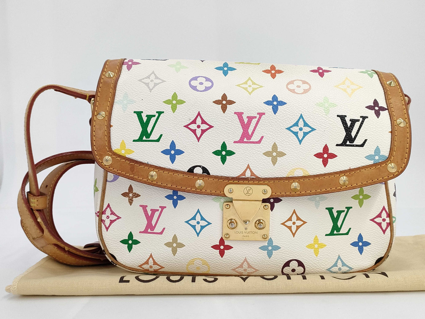 LOUIS VUITTON M92661 Monogram Multicolore Sologne Shoulder Bag