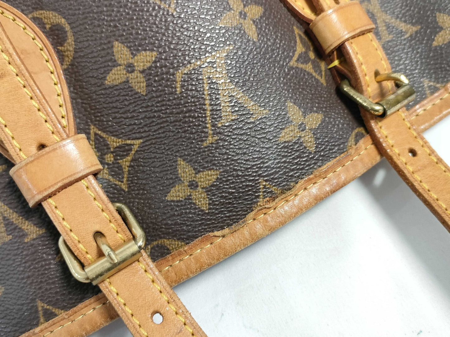LOUIS VUITTON M42238 Monogram Louis Vuitton Bucket PM Handbag