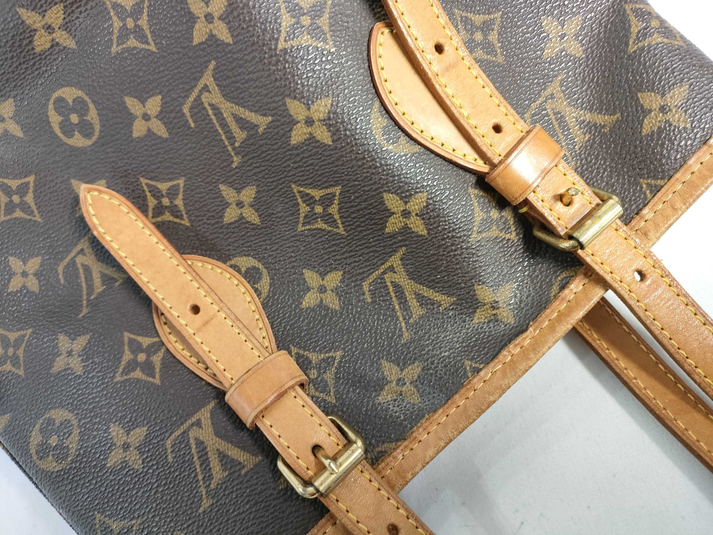 LOUIS VUITTON M42238 Monogram Louis Vuitton Bucket PM Handbag