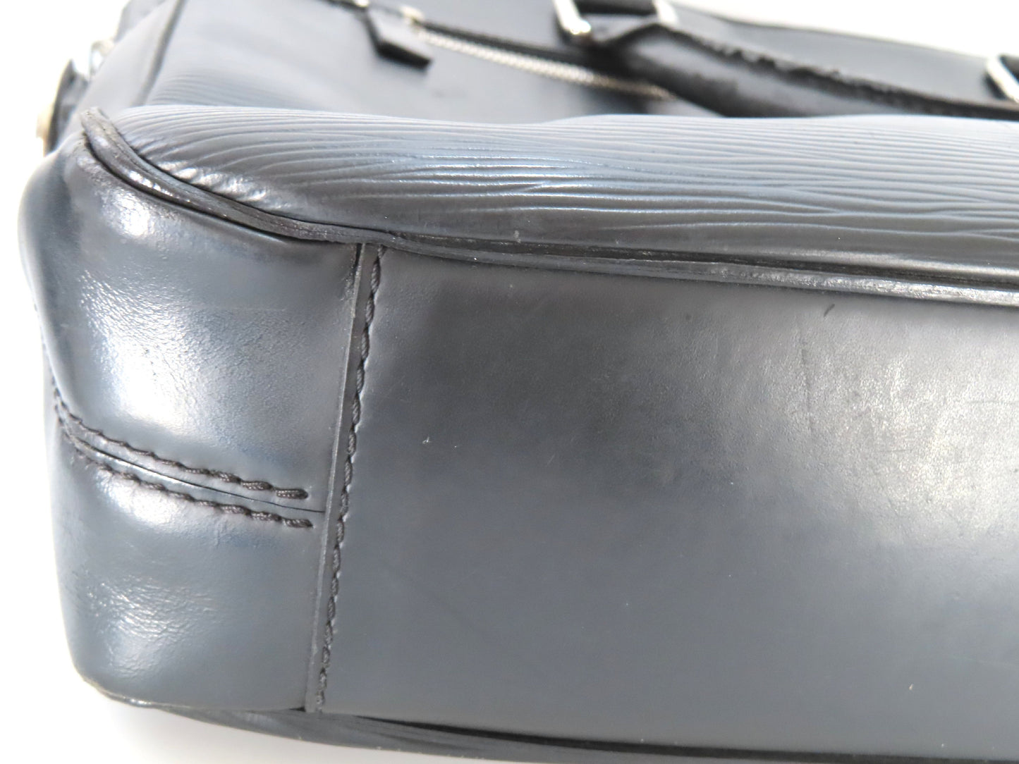 LOUIS VUITTON Epi LV Bag Epi Black Business Bag