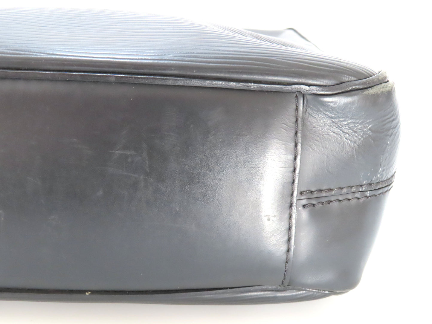 LOUIS VUITTON Epi LV Bag Epi Black Business Bag