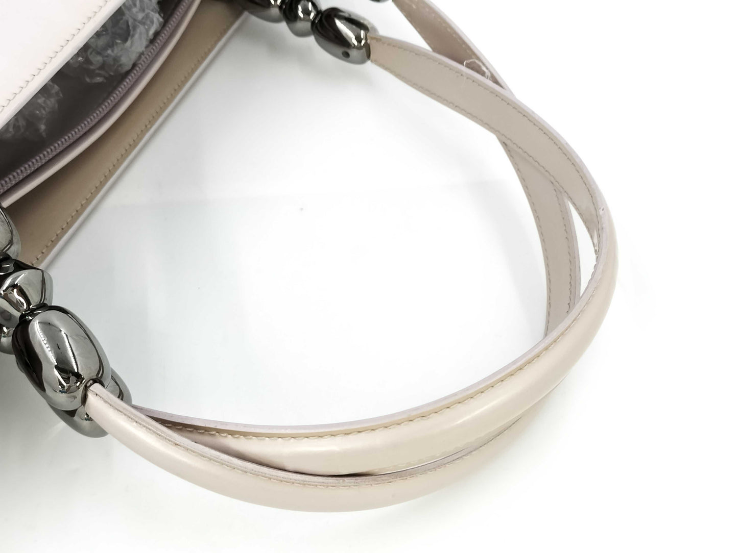 Dior Christian Dior Marispearl Tote Bag Enamel Pink Handbag