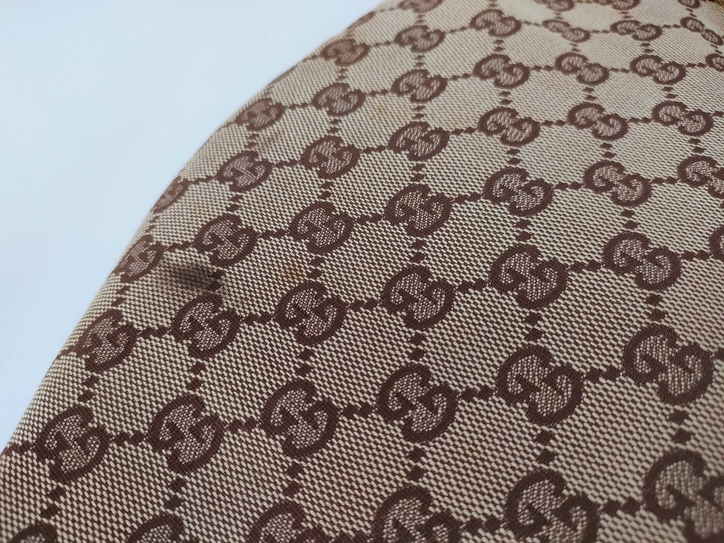 GUCCI GG Canvas GG Canvas x Leather Tote Bag Tote Bag