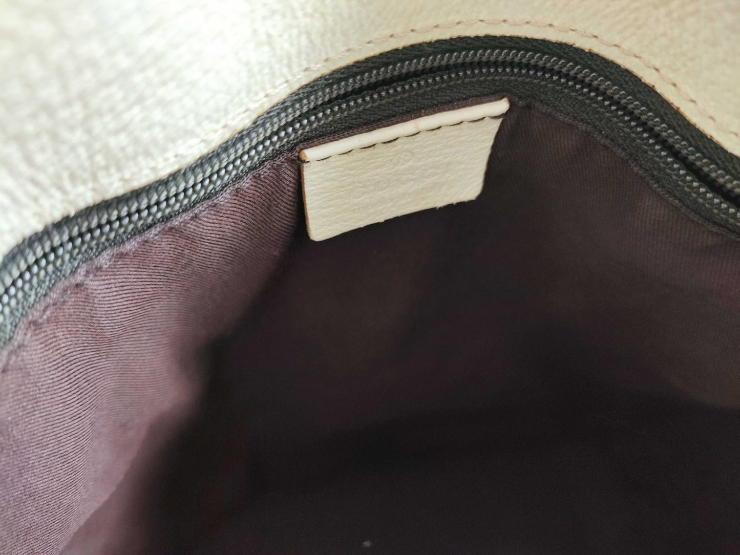 GUCCI GG Canvas GG Canvas x Leather Tote Bag Tote Bag