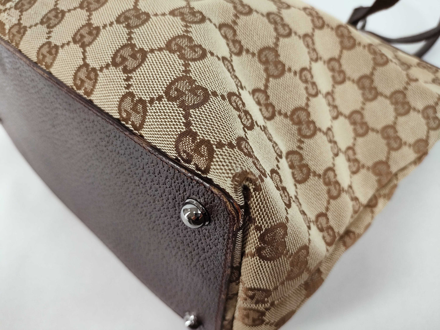 GUCCI GG Canvas Tote Bag