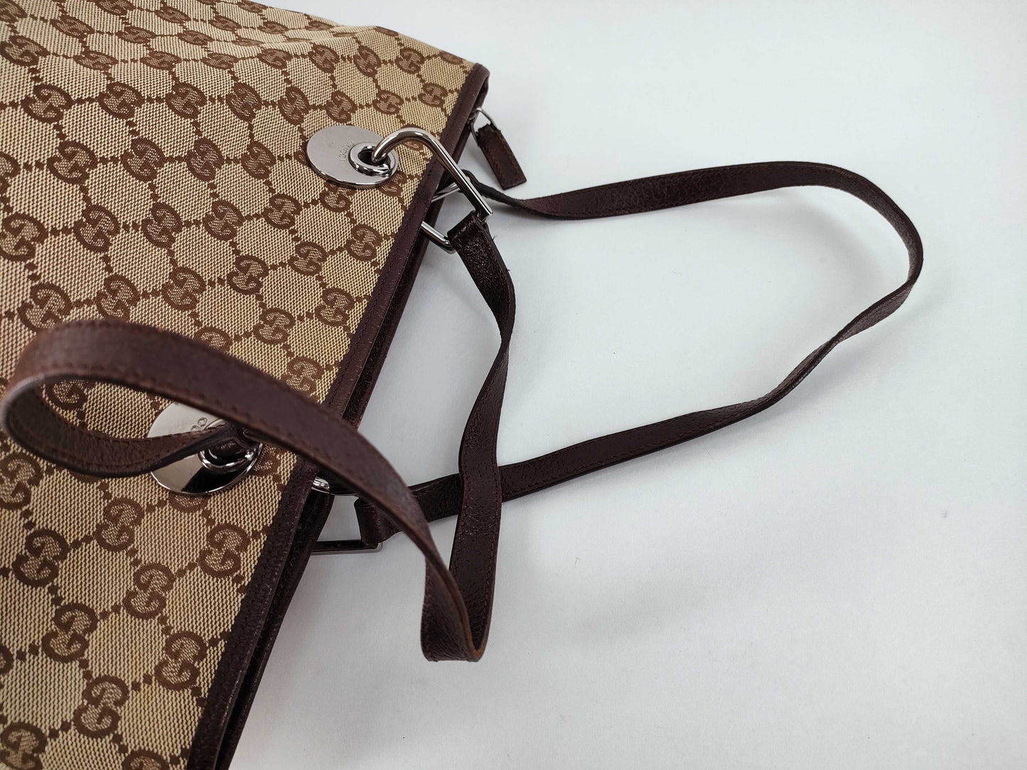 GUCCI GG Canvas Tote Bag