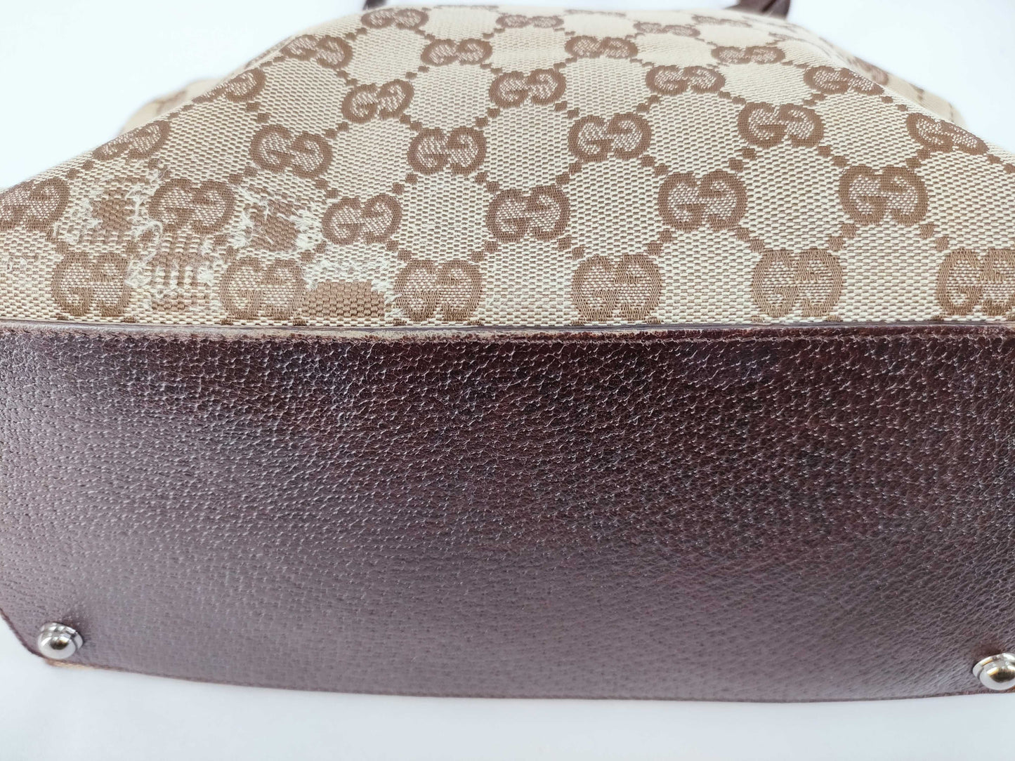 GUCCI GG Canvas Tote Bag