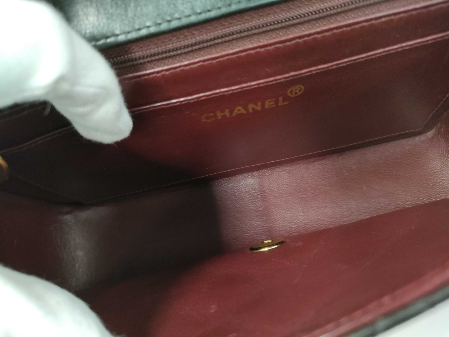 CHANEL Diana 25 Lamb Shoulder Bag