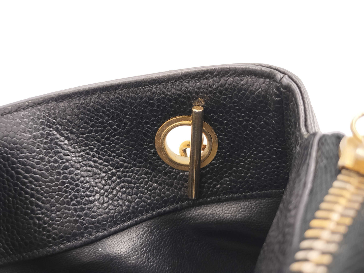 CHANEL Caviar Deca Coco Shoulder Bag