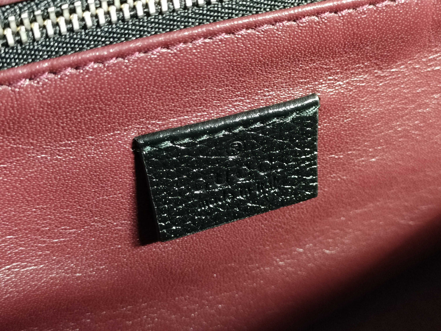 GUCCI 564714 Zumi Medium Tote Bag Black Handbag