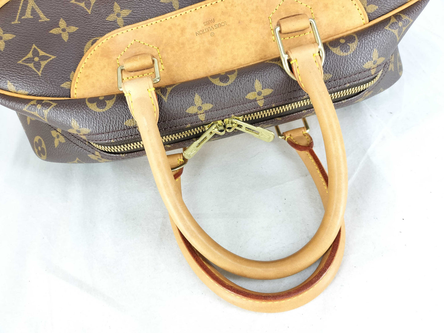LOUIS VUITTON M47270 Monogram Louis Vuitton Deauville Tag Boston Bag