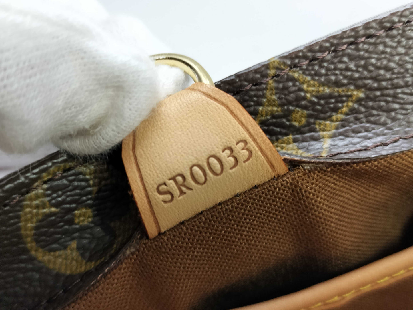 LOUIS VUITTON Monogram Vauban PM M51172 Handbag Tote Bag