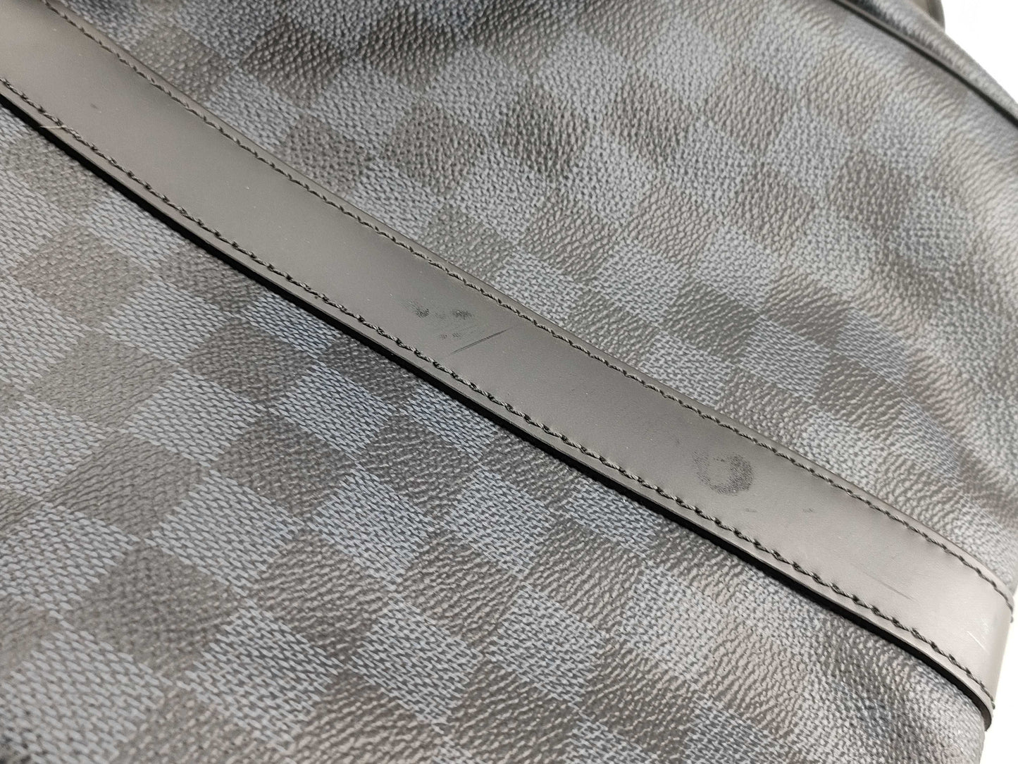 LOUIS VUITTON N41536 Louis Vuitton Damier Cobalt Keepall Bandouliere 55 Boston Bag N41536