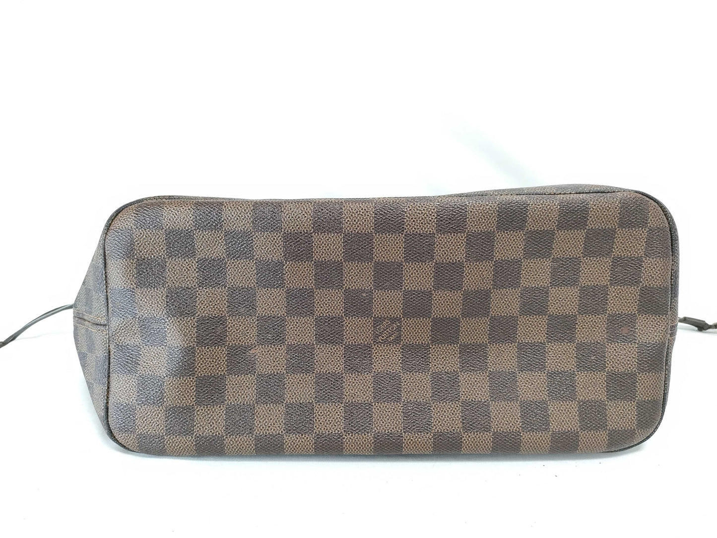 LOUIS VUITTON N41358 Damier Neverfull MM Engraved Shoulder Bag