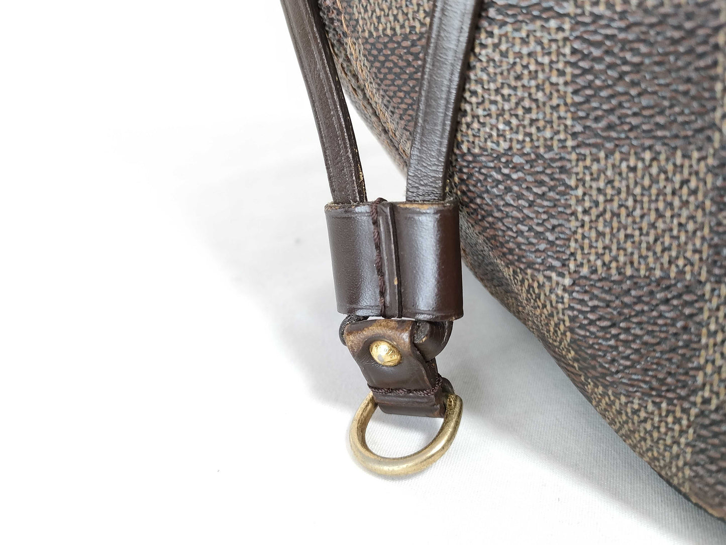 LOUIS VUITTON N41358 Damier Neverfull MM Engraved Shoulder Bag