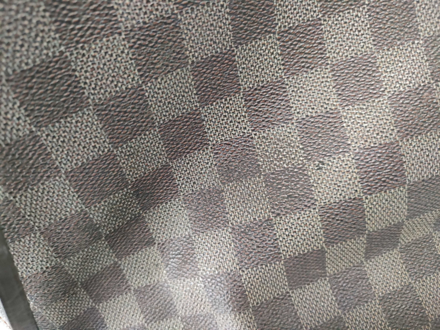 LOUIS VUITTON N41358 Damier Neverfull MM Engraved Shoulder Bag