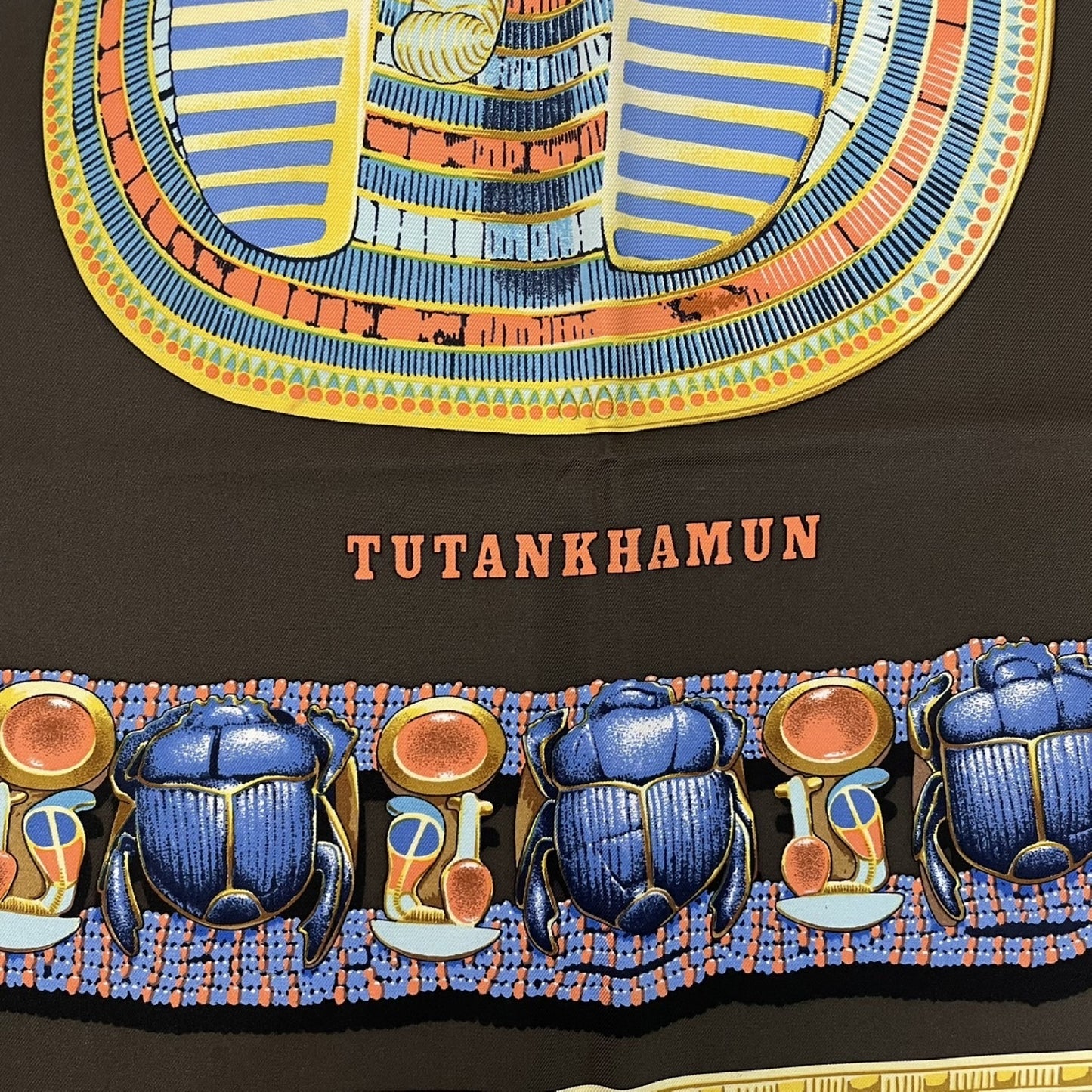 HERMES Tutankhamun scarf