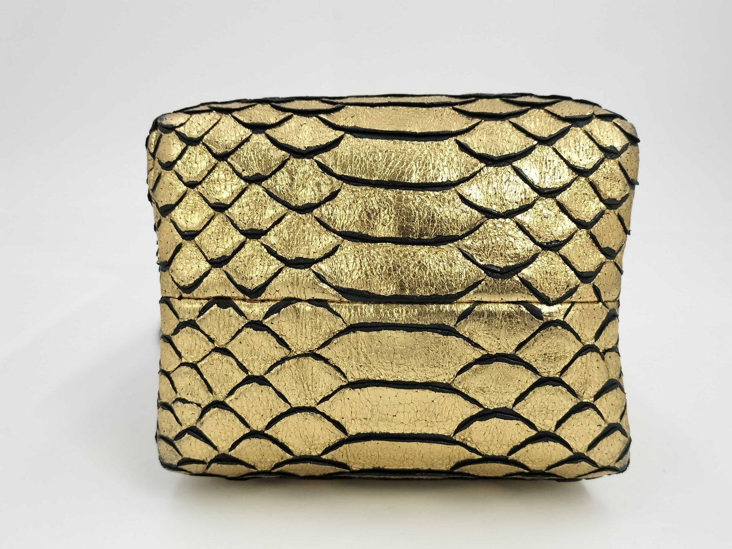 CHANEL Chanel Chain Bag Python Shoulder Bag