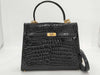 NUOVO BIDENTE Shining Crocodile 2-way Shoulder Bag/Handbag Bag