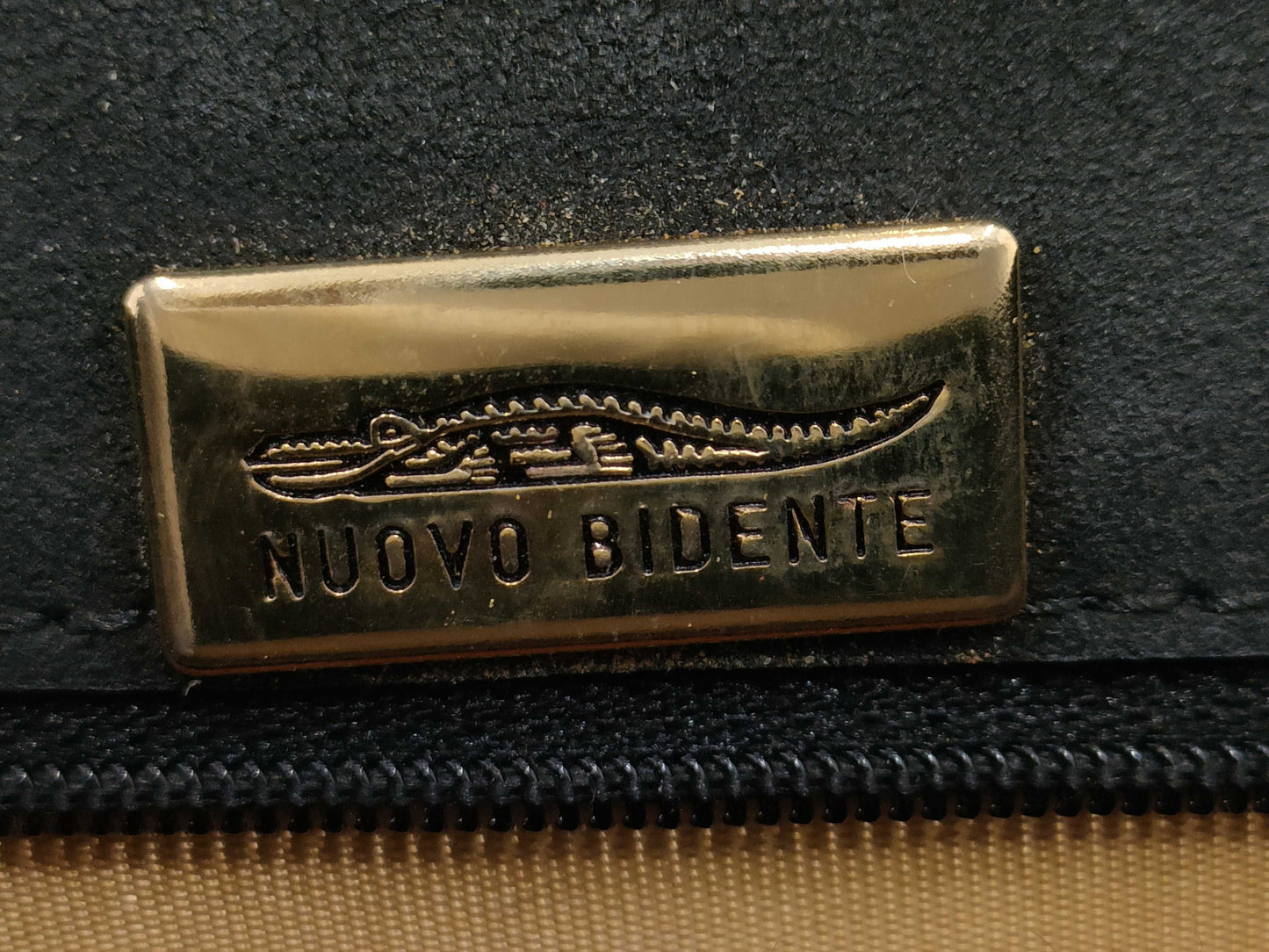 NUOVO BIDENTE Shining Crocodile 2-way Shoulder Bag/Handbag Bag