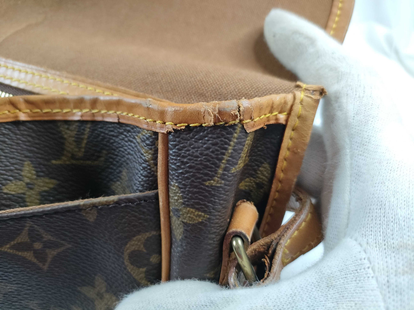 LOUIS VUITTON M42248 Monogram Gibessiere PM Shoulder Bag