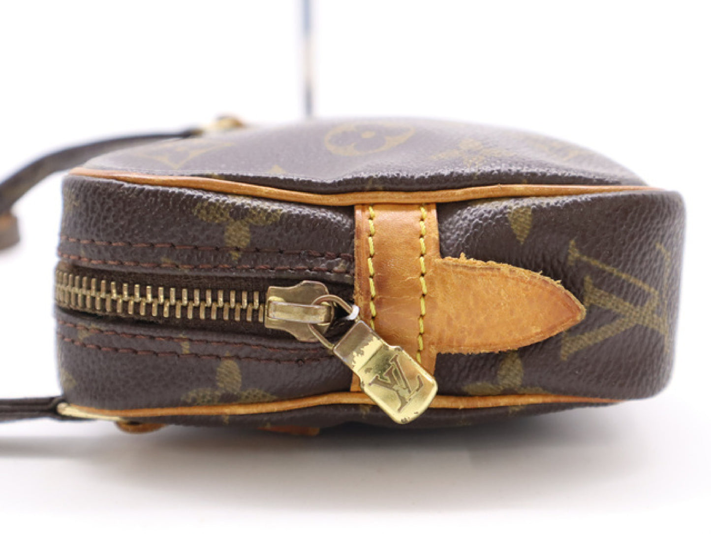 LOUIS VUITTON M51828 Monogram Pochette Marly Bandouliere Shoulder Bag