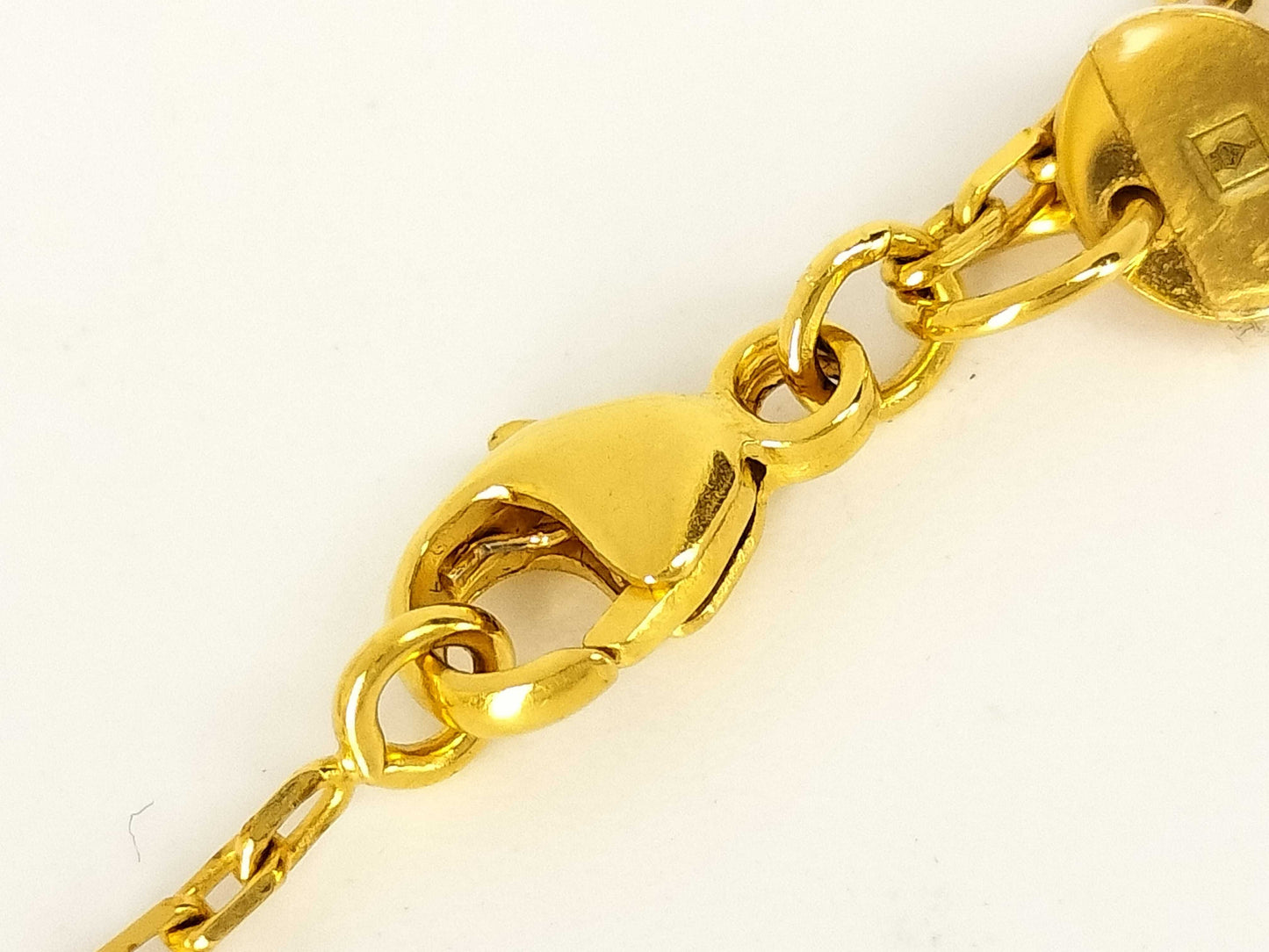 HERMES HERMES Necklace Heart Plate AS DE COEUR Playing Card Necklace