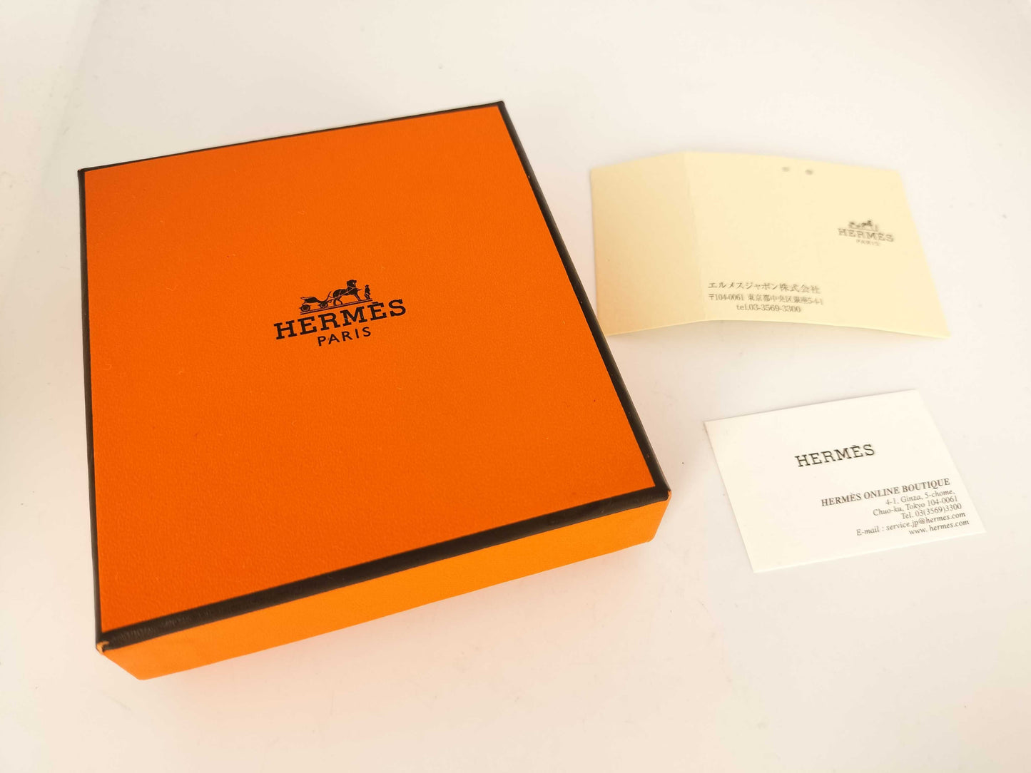 HERMES HERMES Necklace Heart Plate AS DE COEUR Playing Card Necklace