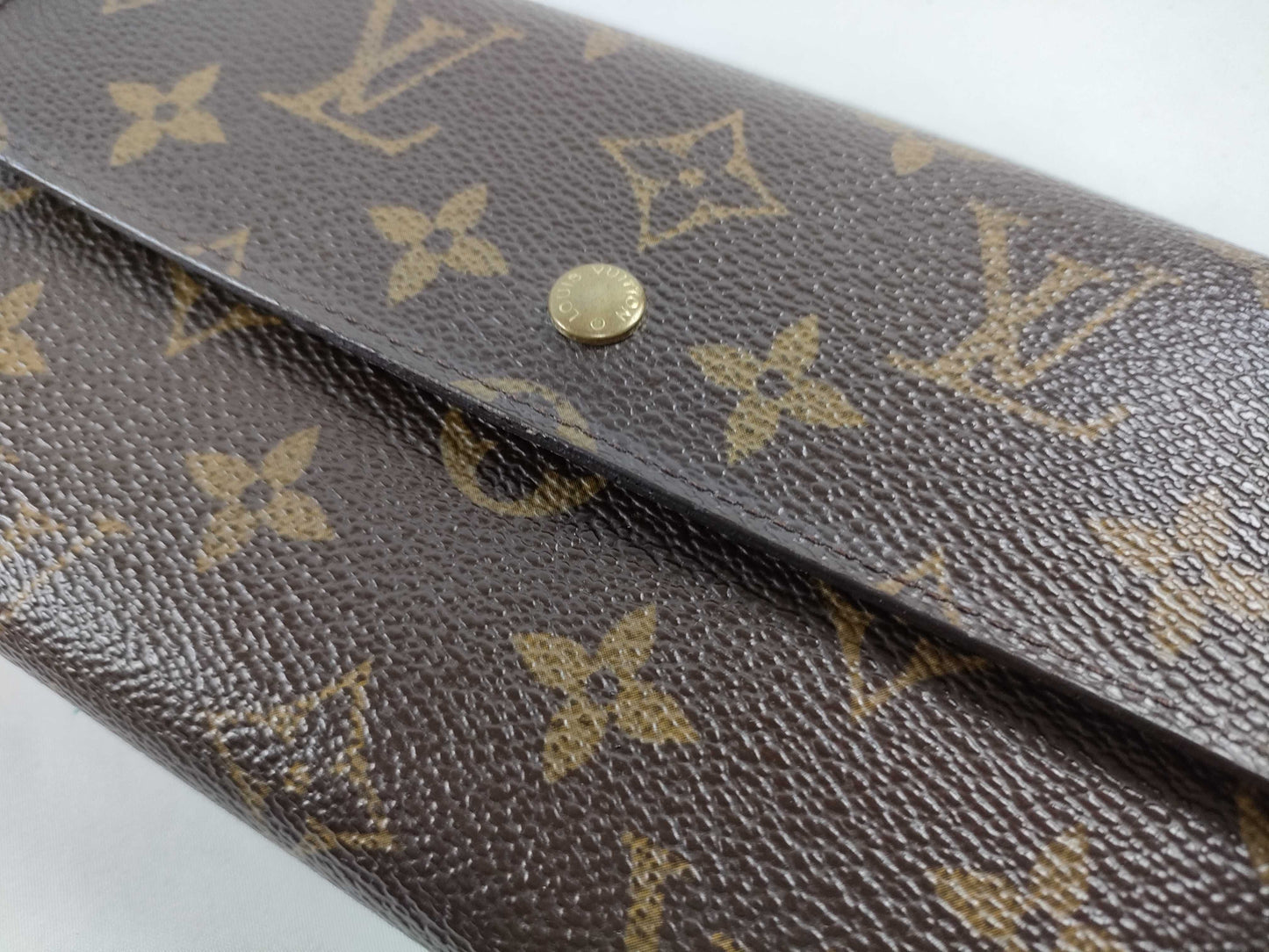LOUIS VUITTON M 61734 Monogram Louis Vuitton Portefeuille Brazza Bi-fold Long Wallet