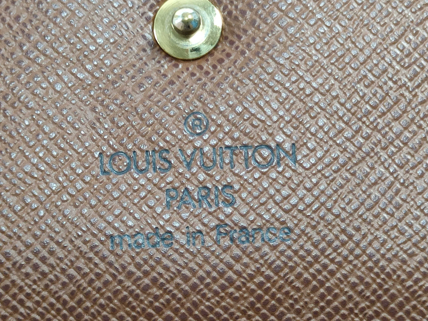 LOUIS VUITTON M 61734 Monogram Louis Vuitton Portefeuille Brazza Bi-fold Long Wallet
