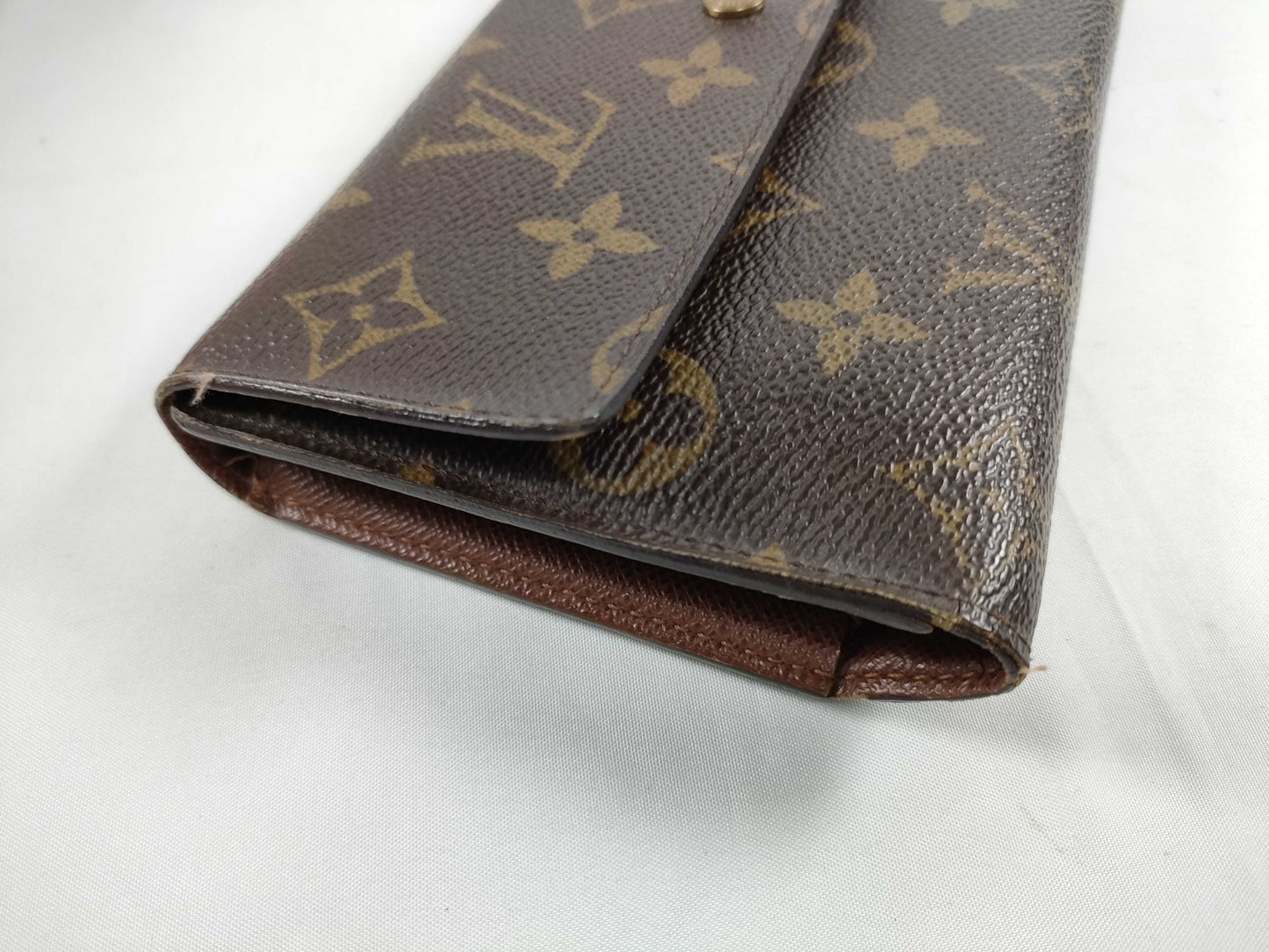 LOUIS VUITTON M 61734 Monogram Louis Vuitton Portefeuille Brazza Bi-fold Long Wallet