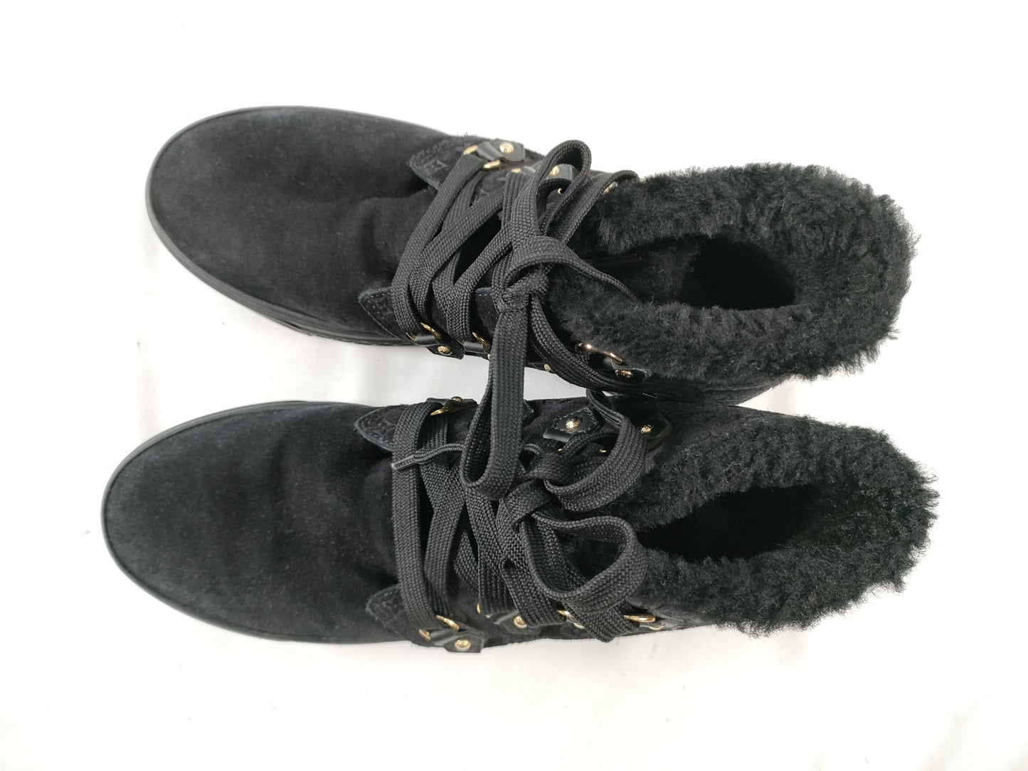 LOUIS VUITTON Louis Vuitton Women's Sneakers Black Size 37 with Dust Bag Other Shoes