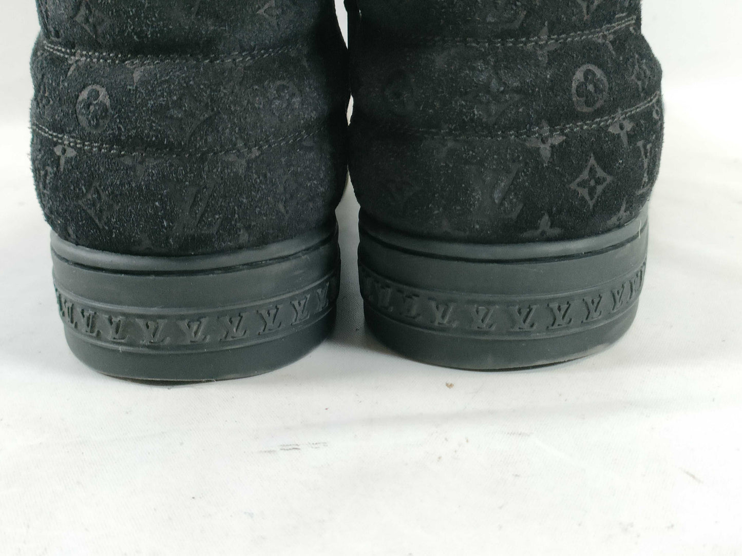 LOUIS VUITTON Louis Vuitton Women's Sneakers Black Size 37 with Dust Bag Other Shoes
