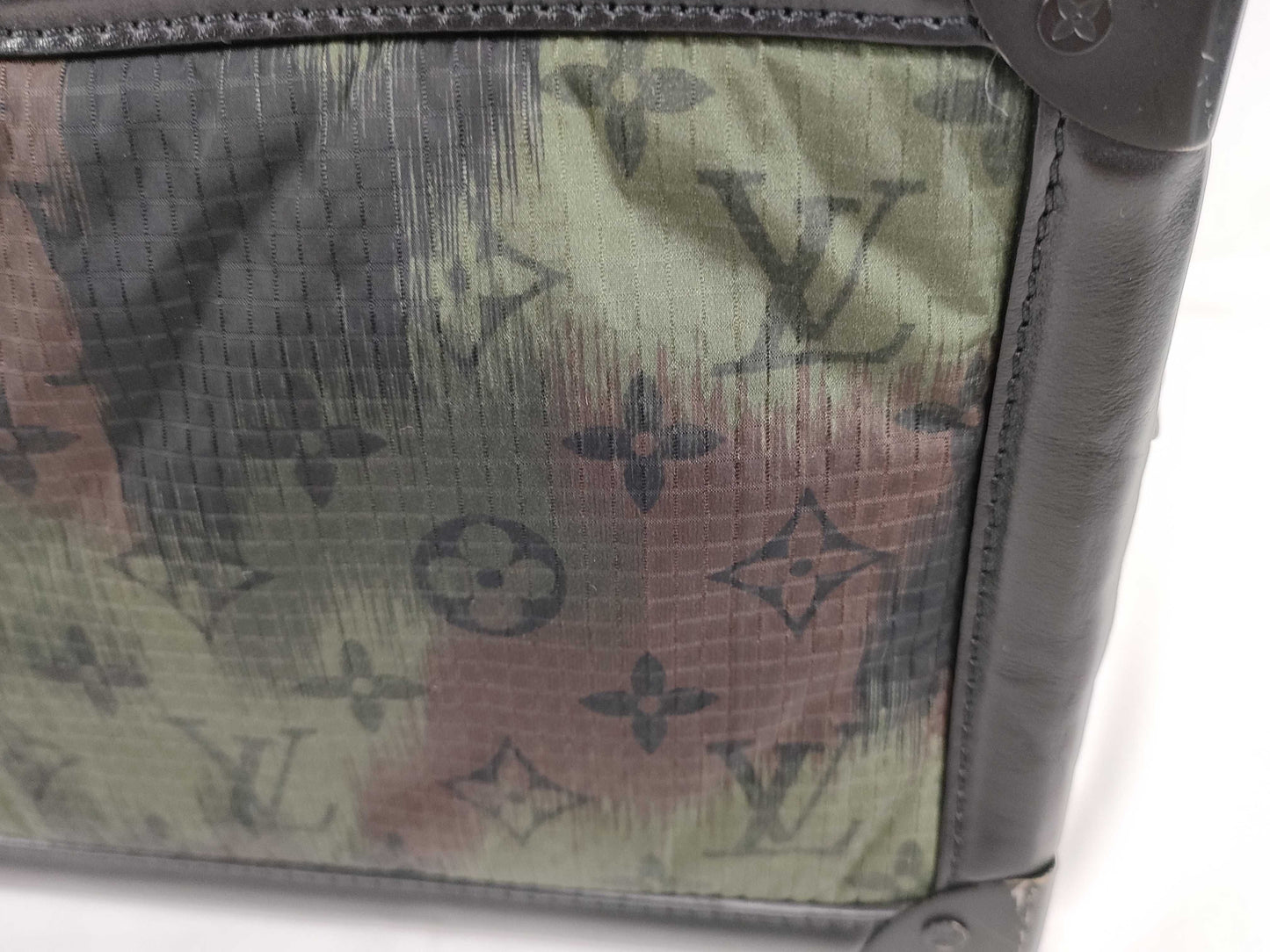 LOUIS VUITTON M 56428 Louis Vuitton LV Monogram Soft Trunk Camouflage Virgil Abloh M56428 RFID Enabled Shoulder Bag
