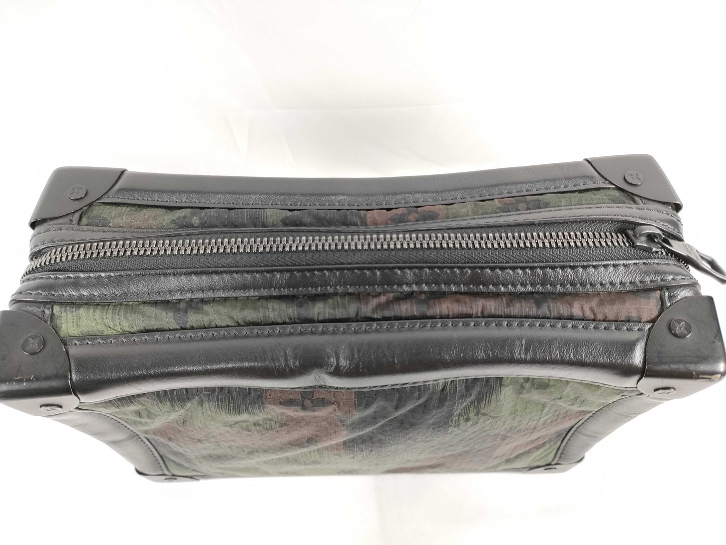 LOUIS VUITTON M 56428 Louis Vuitton LV Monogram Soft Trunk Camouflage Virgil Abloh M56428 RFID Enabled Shoulder Bag