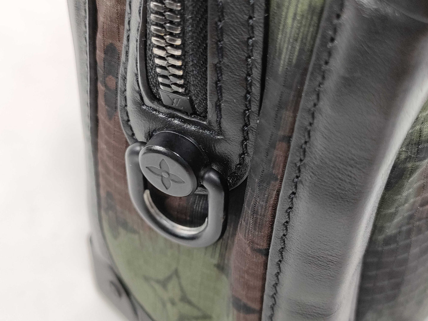 LOUIS VUITTON M 56428 Louis Vuitton LV Monogram Soft Trunk Camouflage Virgil Abloh M56428 RFID Enabled Shoulder Bag