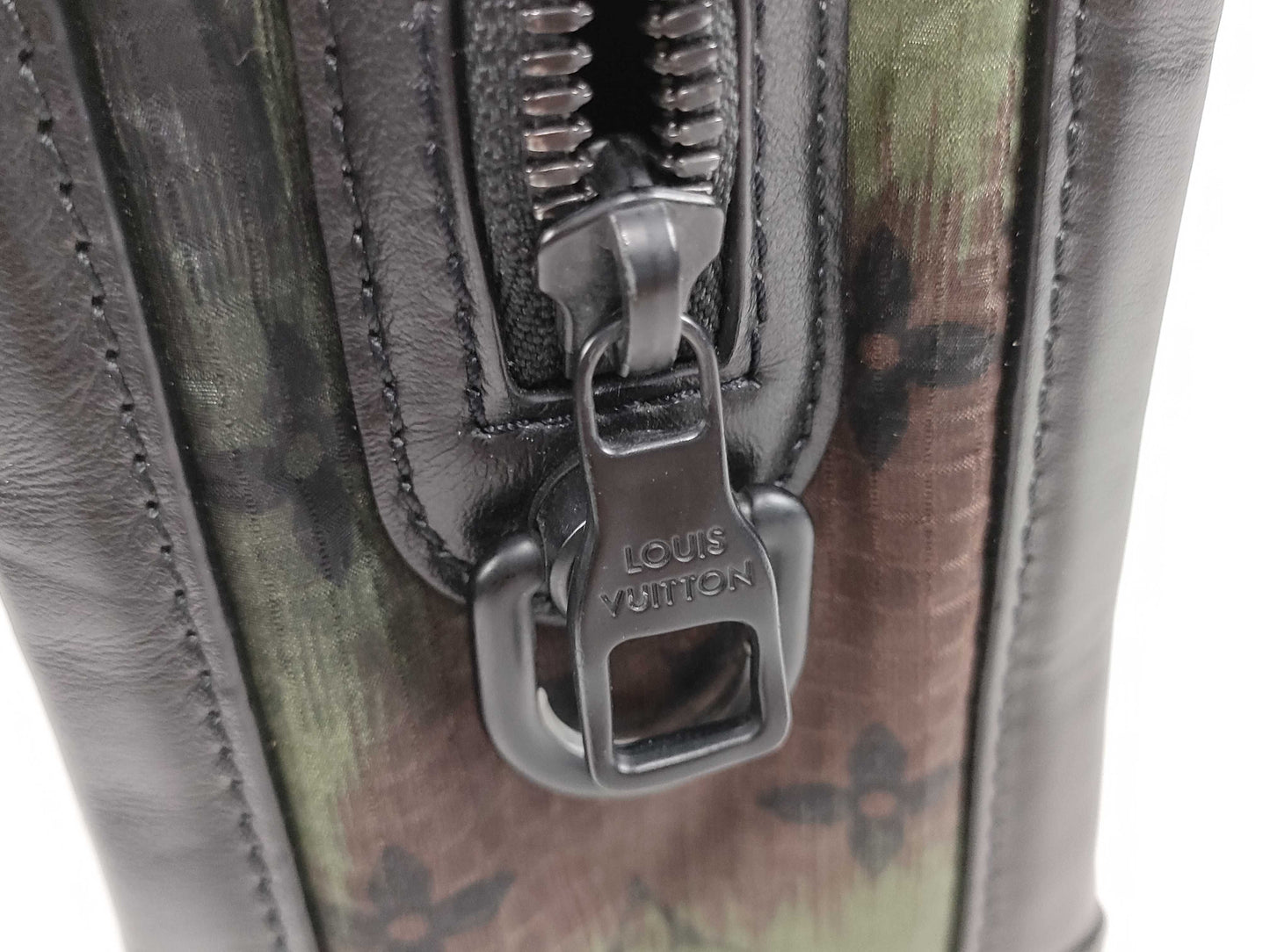 LOUIS VUITTON M 56428 Louis Vuitton LV Monogram Soft Trunk Camouflage Virgil Abloh M56428 RFID Enabled Shoulder Bag