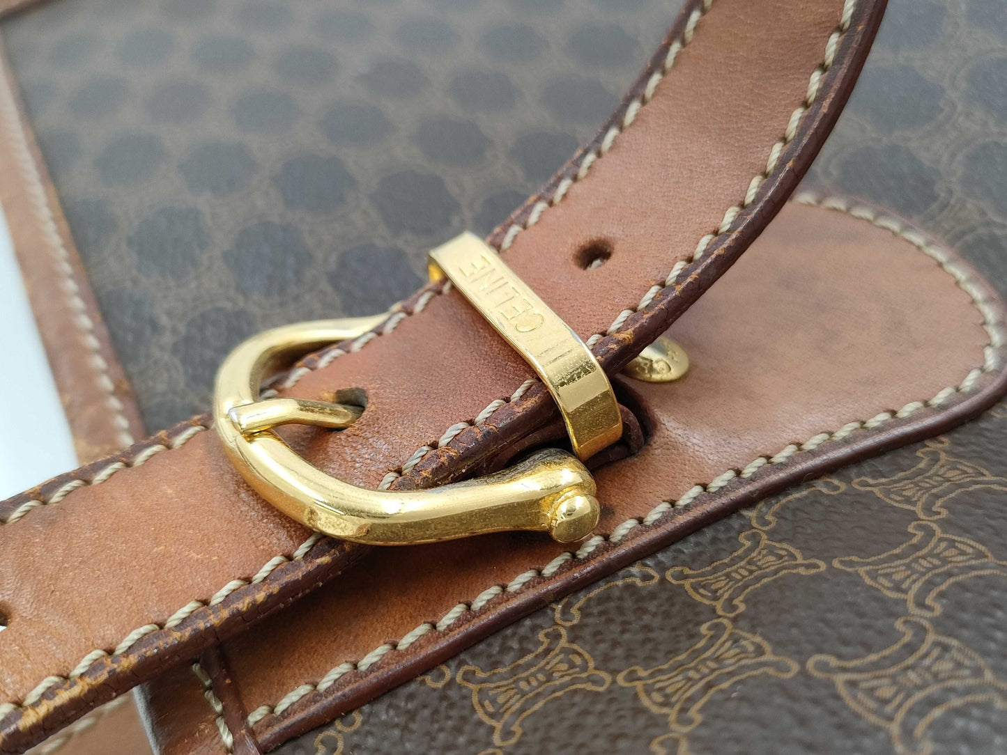 CELINE Macadam Tote Bag
