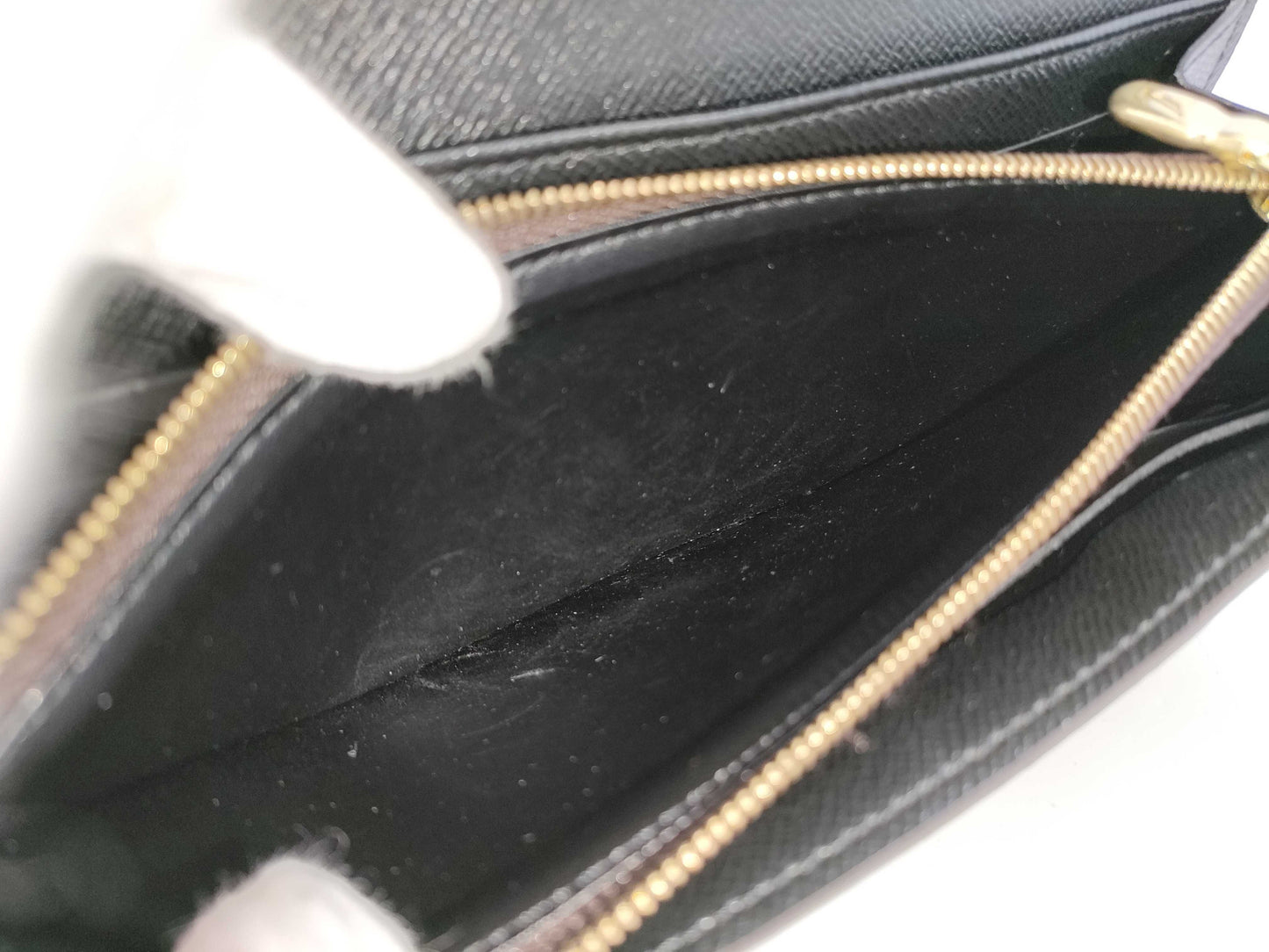LOUIS VUITTON Louis Vuitton long wallet RFID responsive wallet