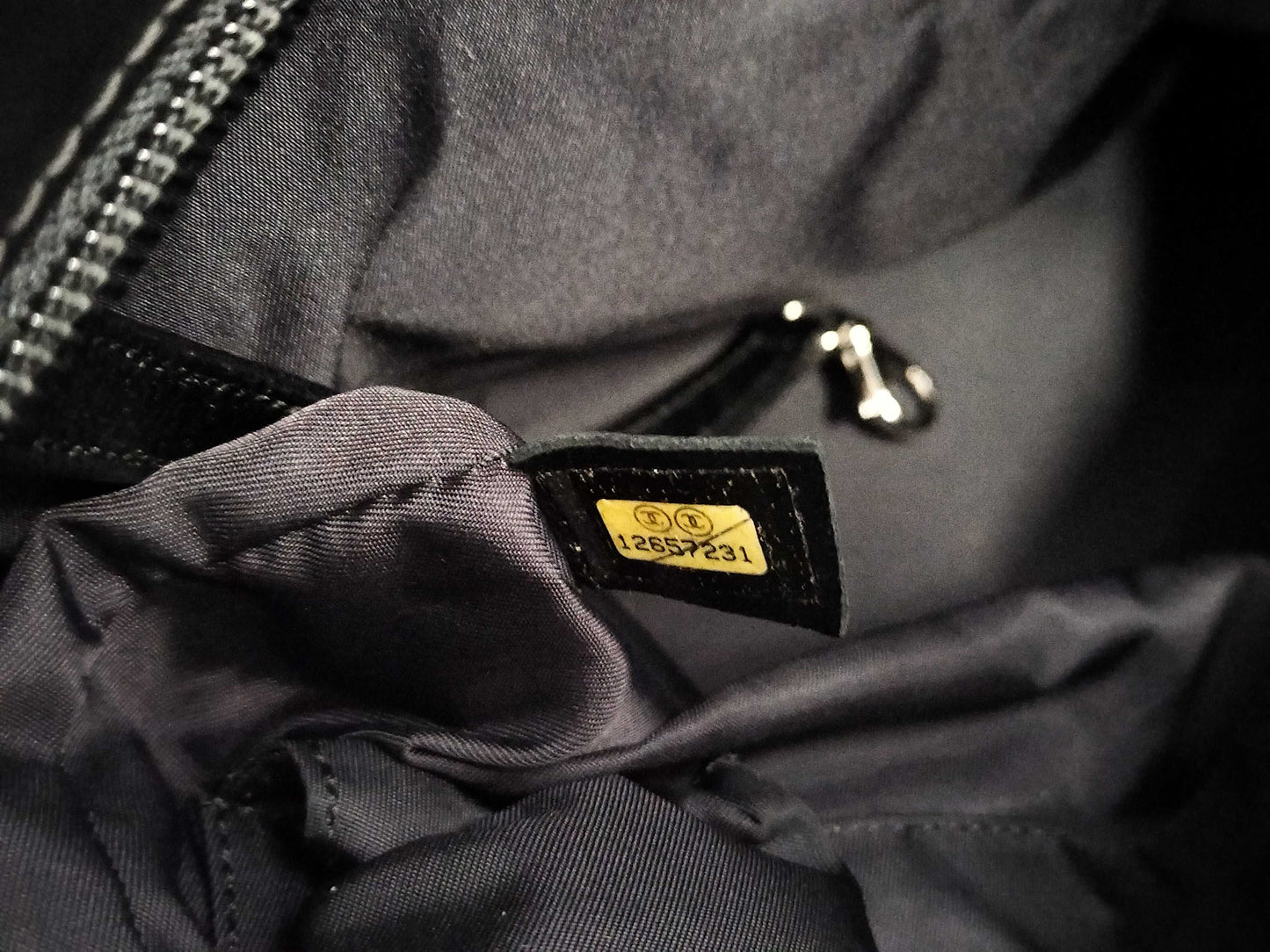CHANEL Paris-Biarritz bag with sticker card