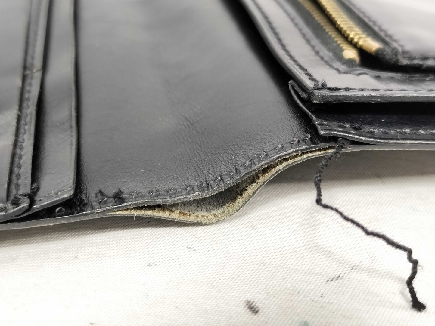 HERMES HERMES long wallet engraved wallet