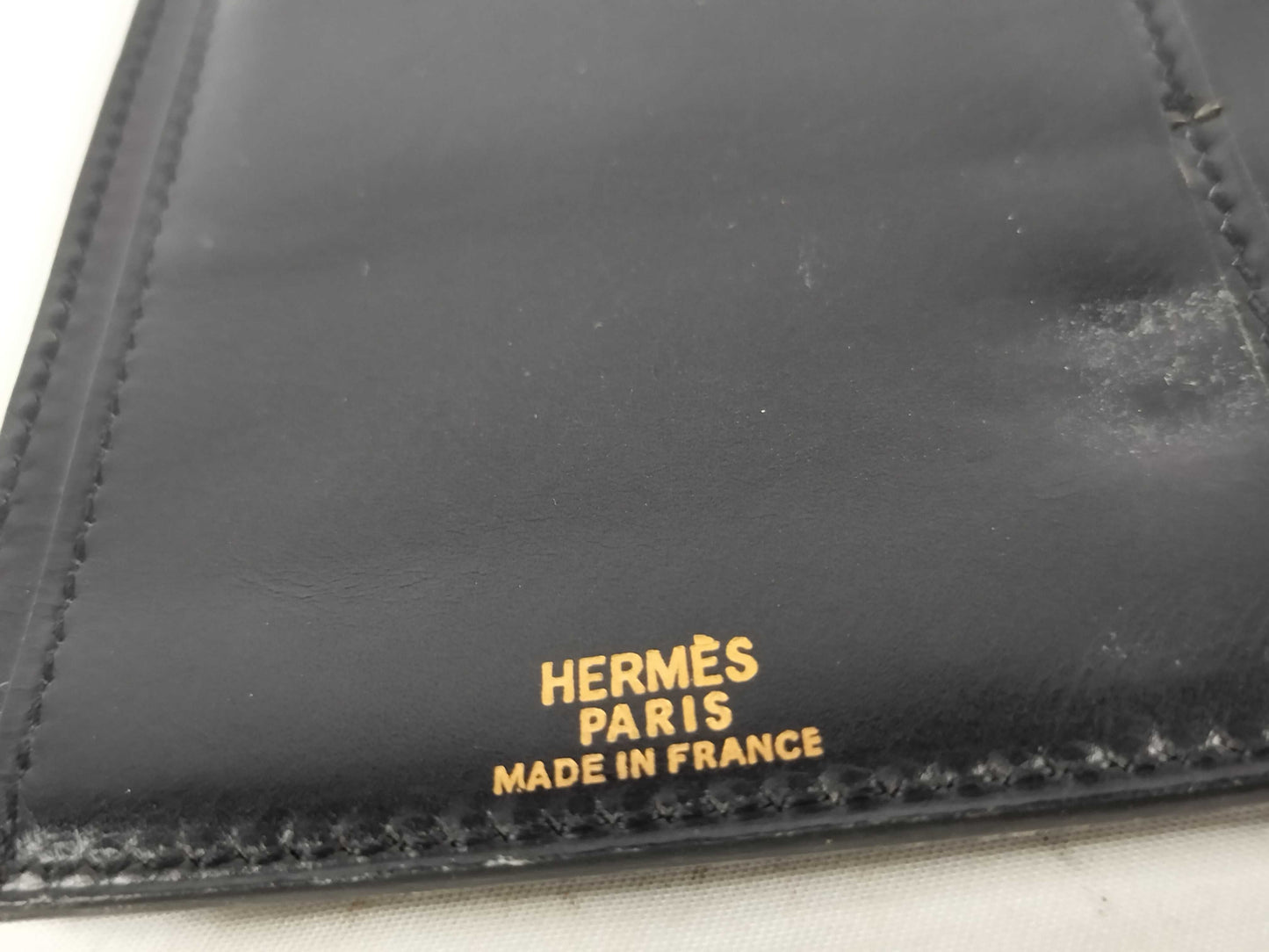 HERMES HERMES long wallet engraved wallet