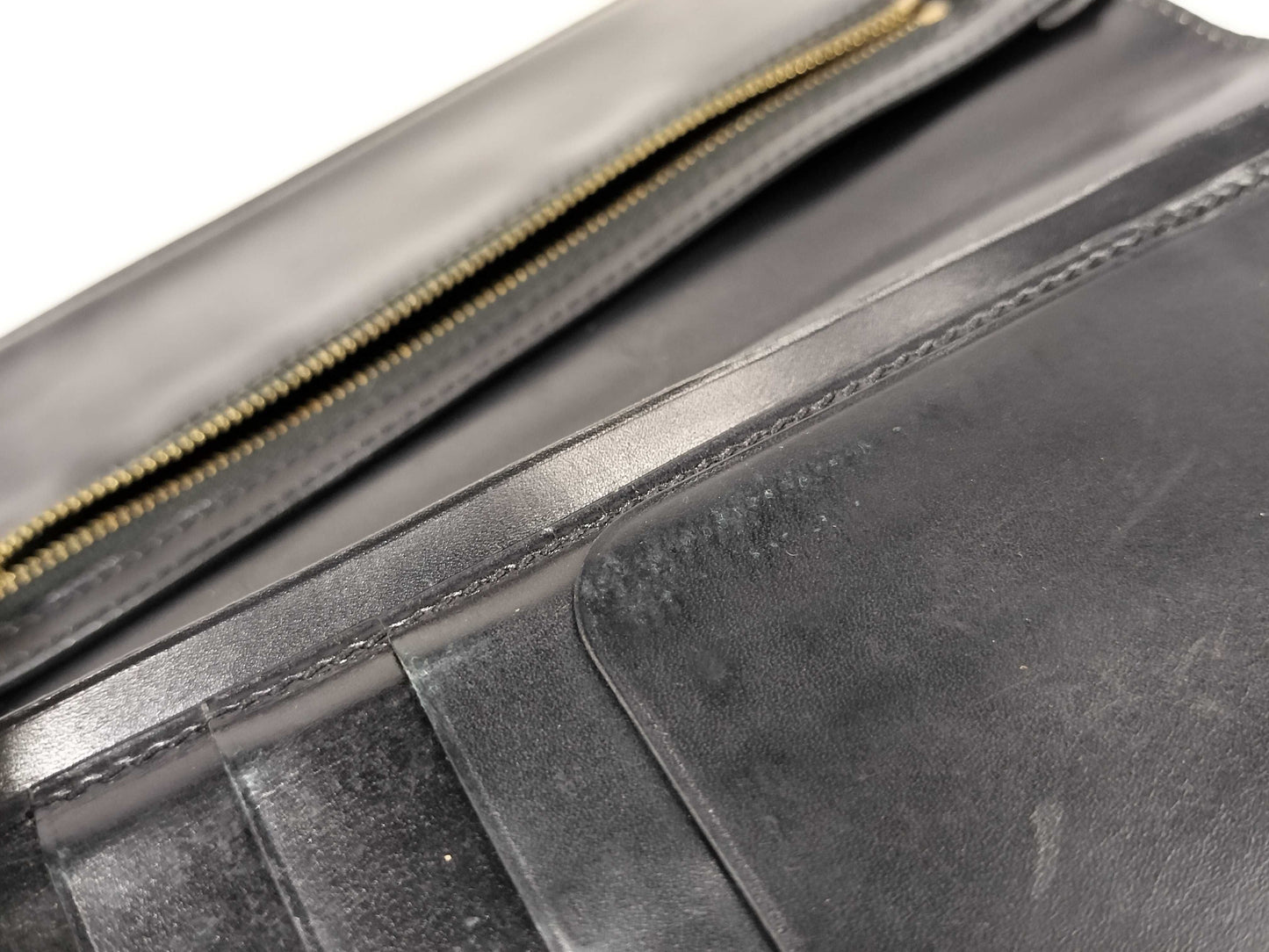 HERMES HERMES long wallet engraved wallet