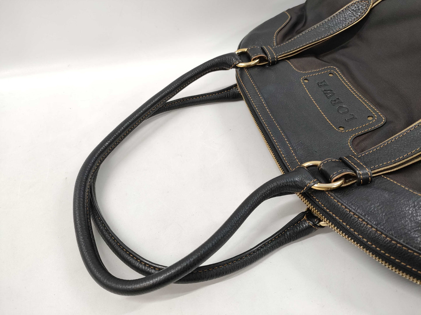LOEWE Anagram Leather Tote Bag Handbag