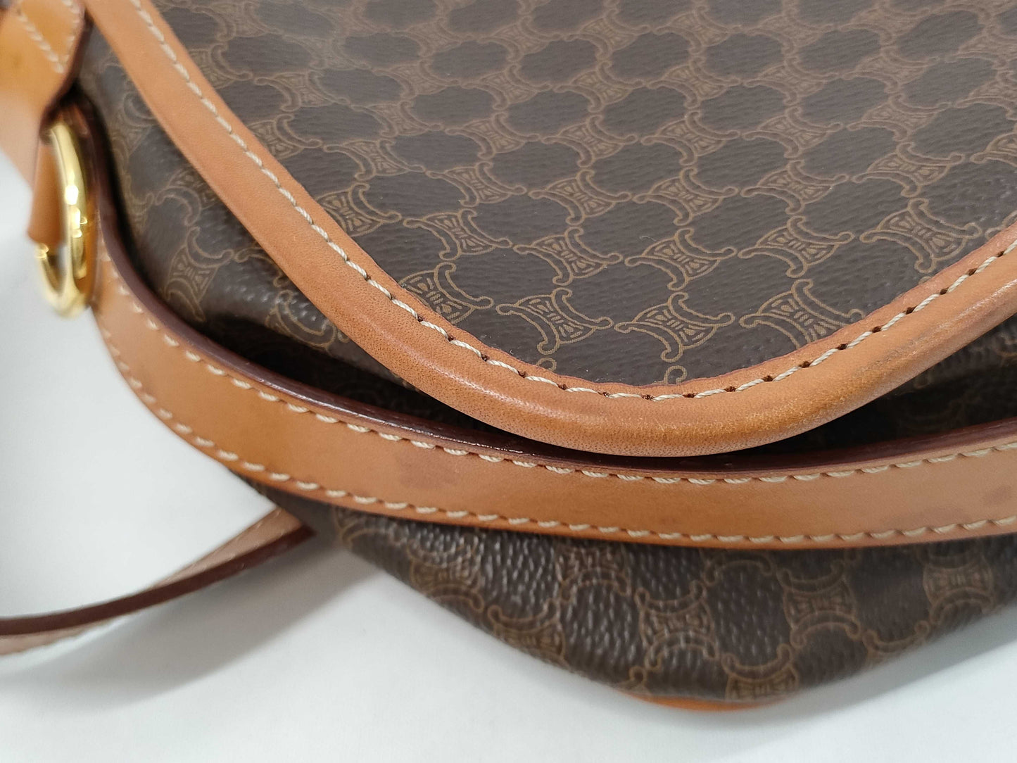 CELINE Macadam Shoulder Bag
