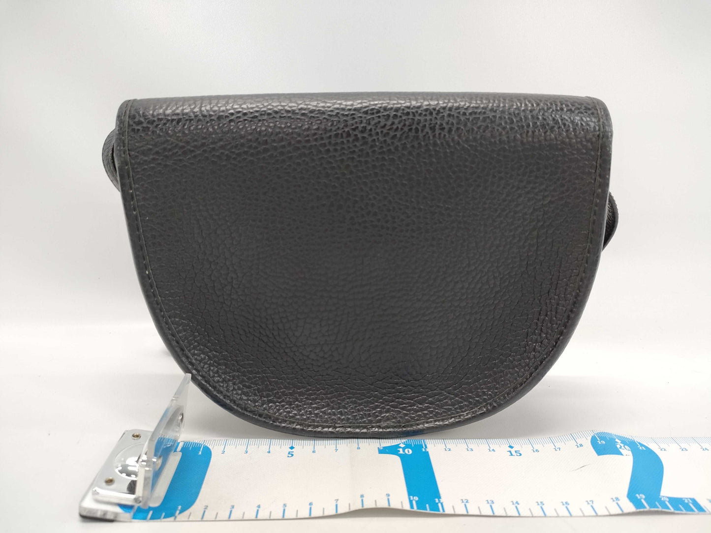 Dior logo plate shoulder bag