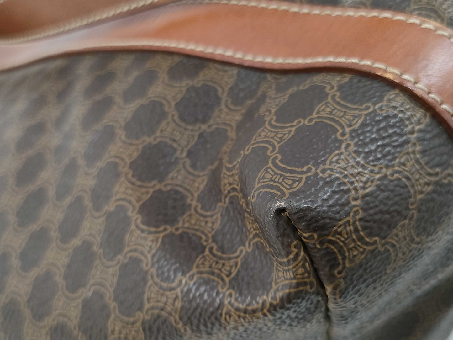 CELINE Macadam PVC Triomphe Tote Bag