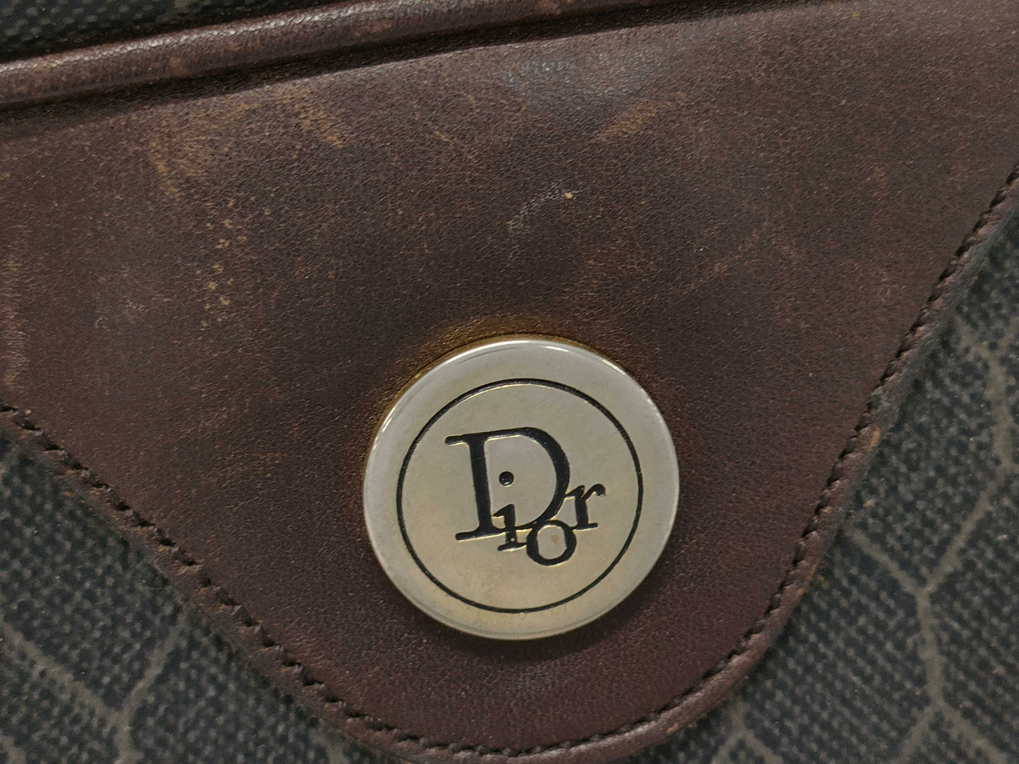 Dior Honeycomb PVC Shoulder Bag