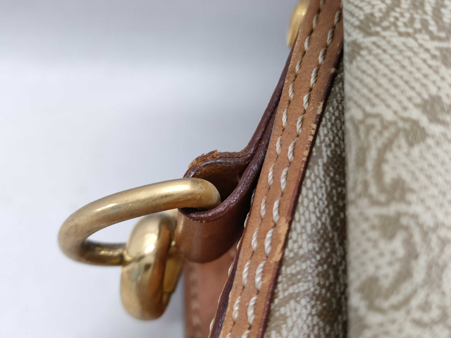 CELINE Macadam Gancini Shoulder Bag 2-Way Shoulder Bag Handbag