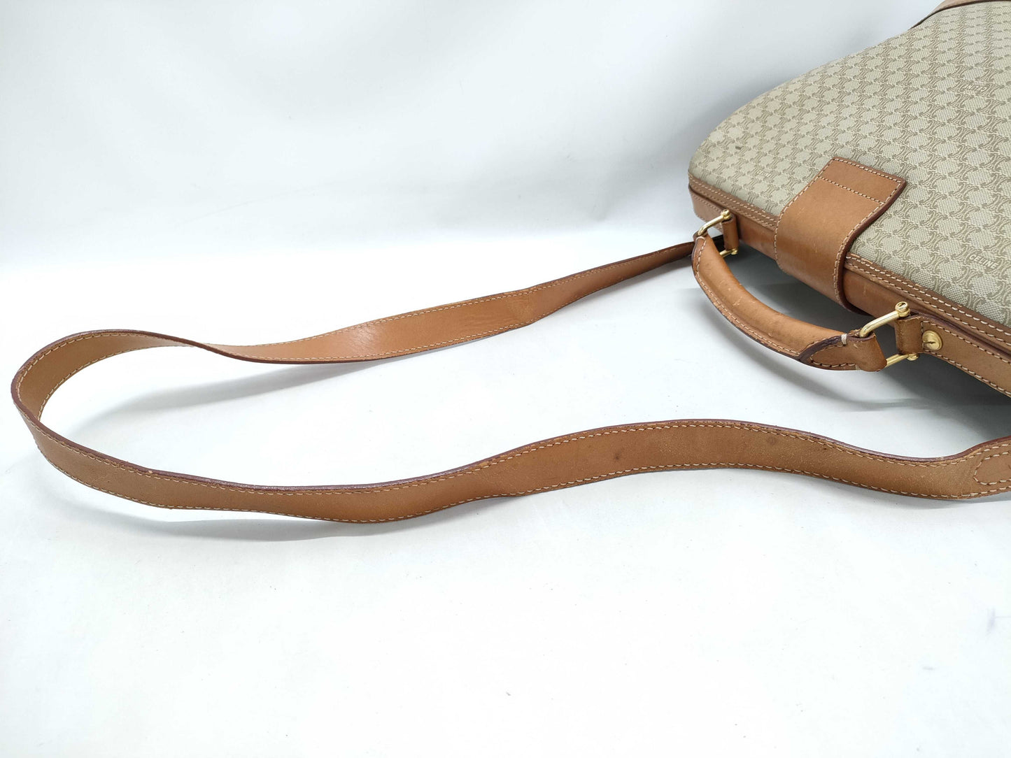CELINE Macadam Gancini Shoulder Bag 2-Way Shoulder Bag Handbag